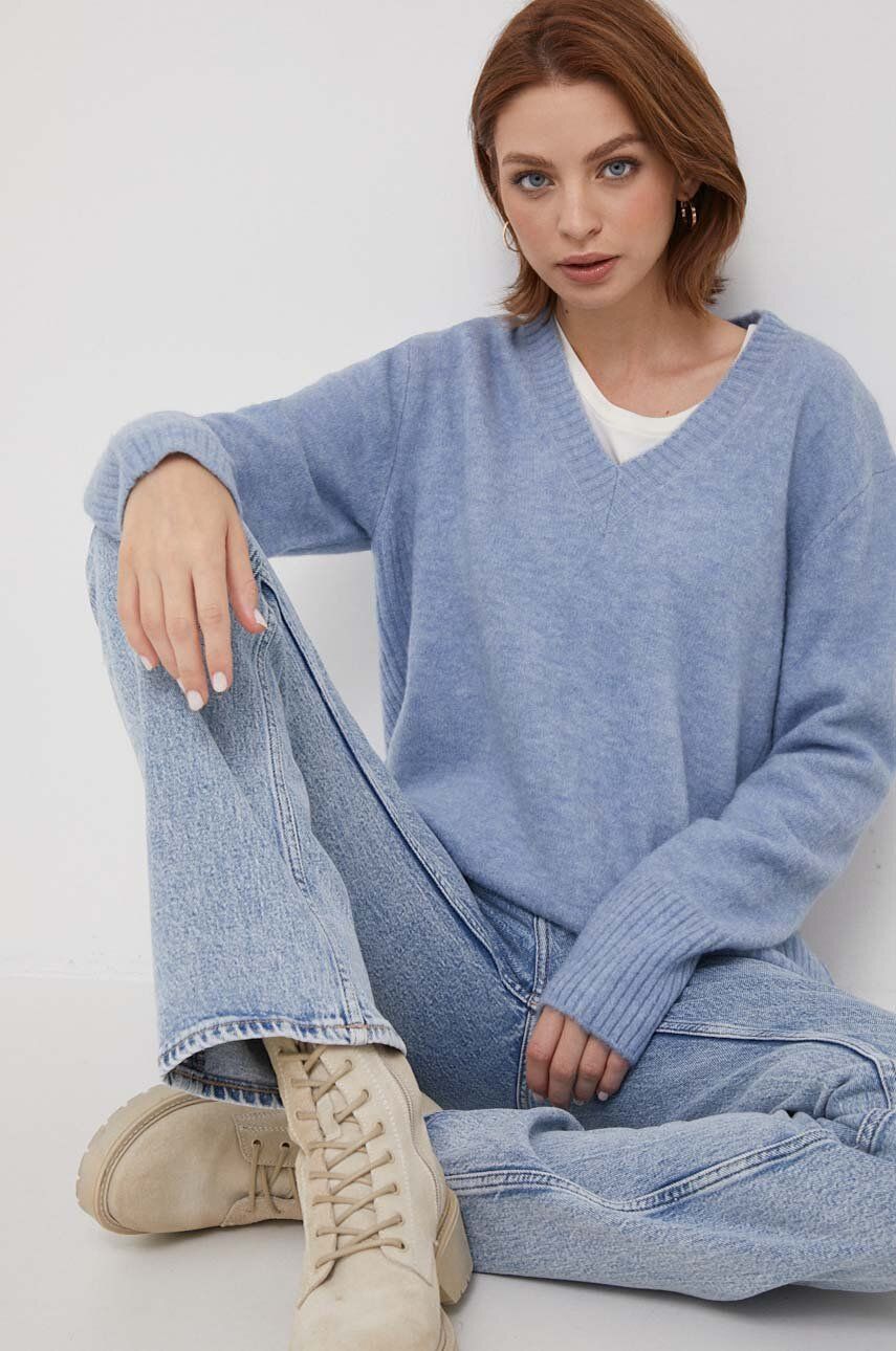 Pepe Jeans pulover din amestec de lana Denisse femei