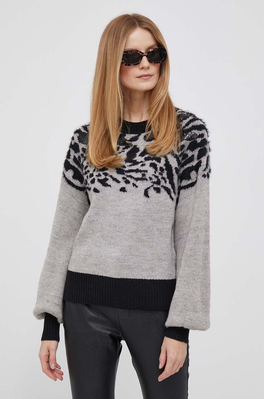 

Свитер Dkny женский цвет серый