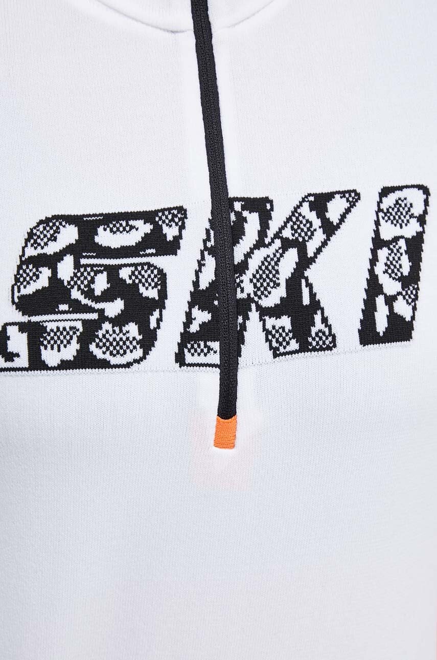 Αθλητική μπλούζα Newland Thebe χρώμα: άσπρο φωτογραφία