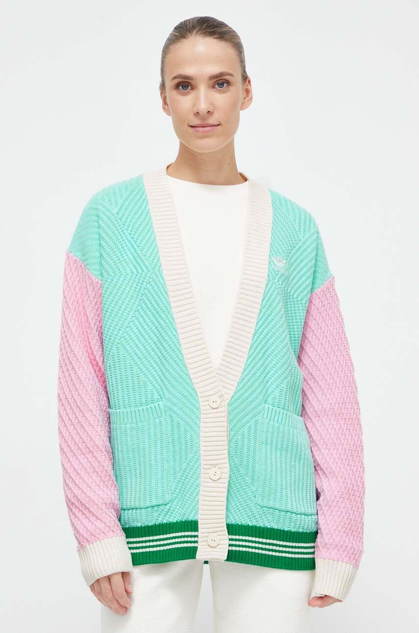 adidas Originals cardigan din bumbac