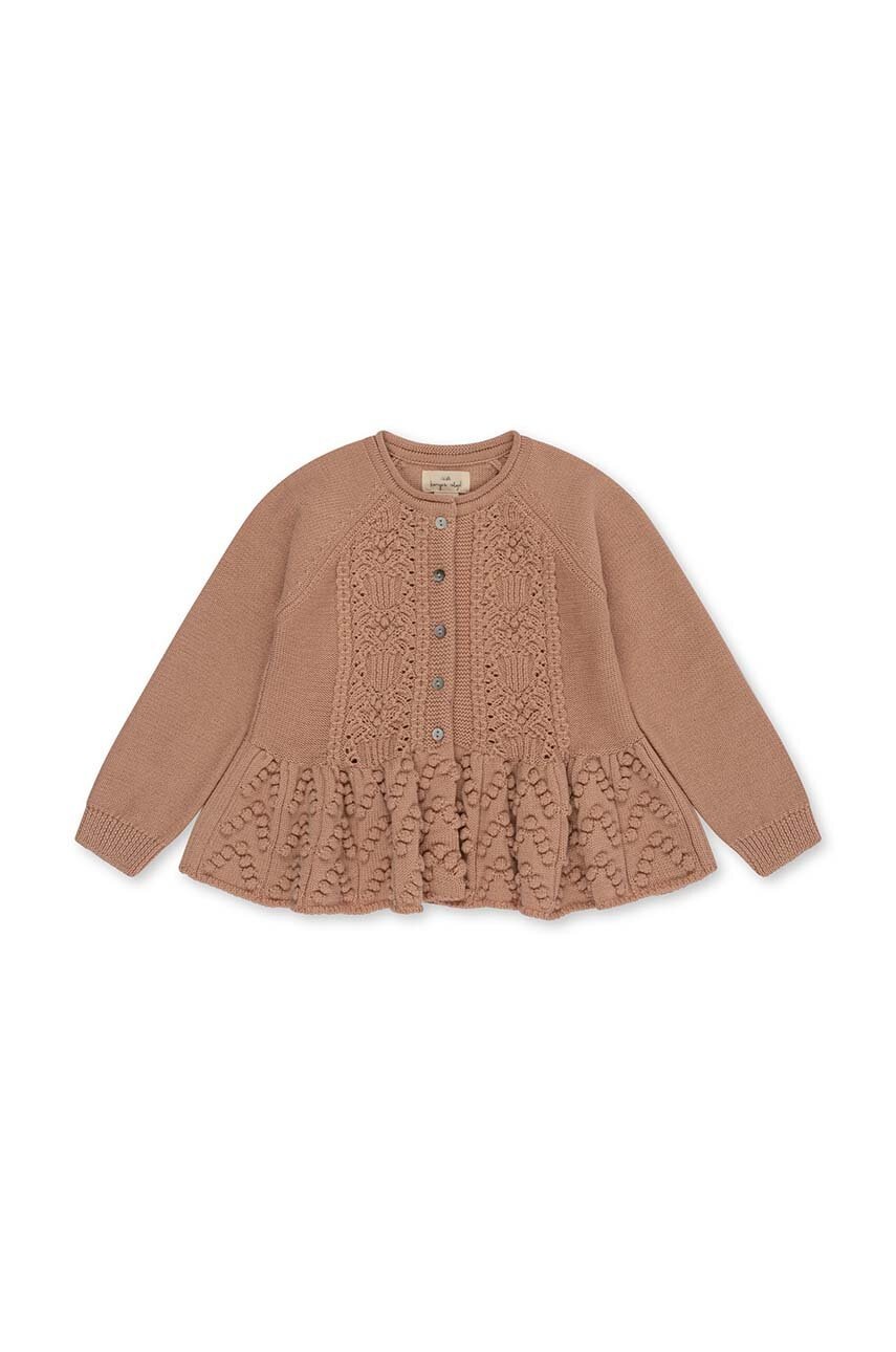 Дитячий вовняний кардиган Konges Sløjd