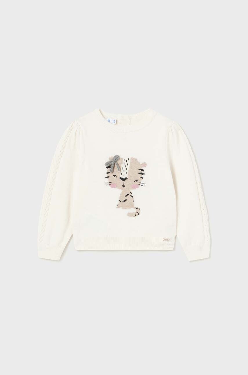 Mayoral pulover bebe culoarea bej, light