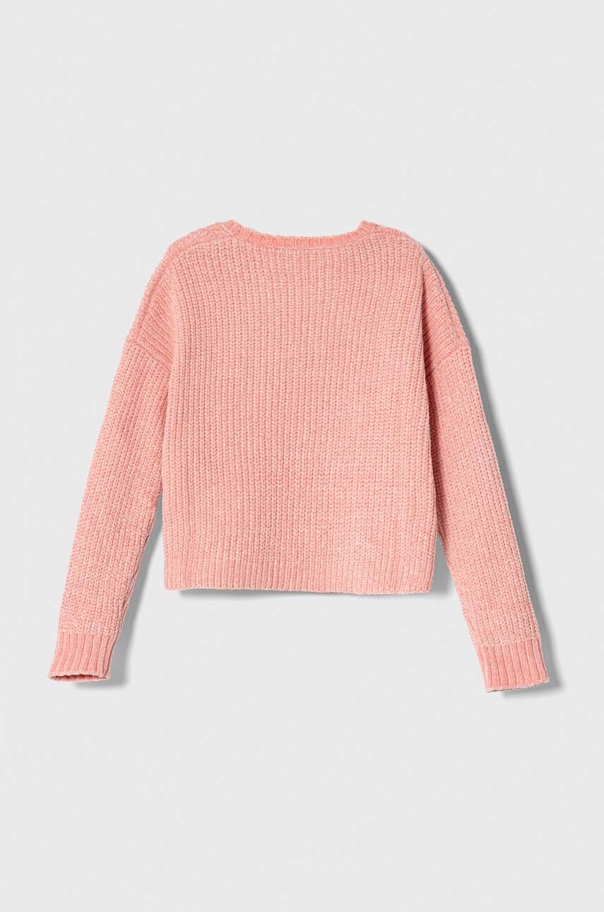 Детский свитер United Colors of Benetton цвет розовый