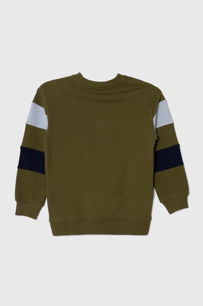 Детская хлопковая кофта United Colors of Benetton цвет зелёный узор в Киеве Детская хлопковая кофта United Colors of Benetton цвет зелёный узор в Киеве