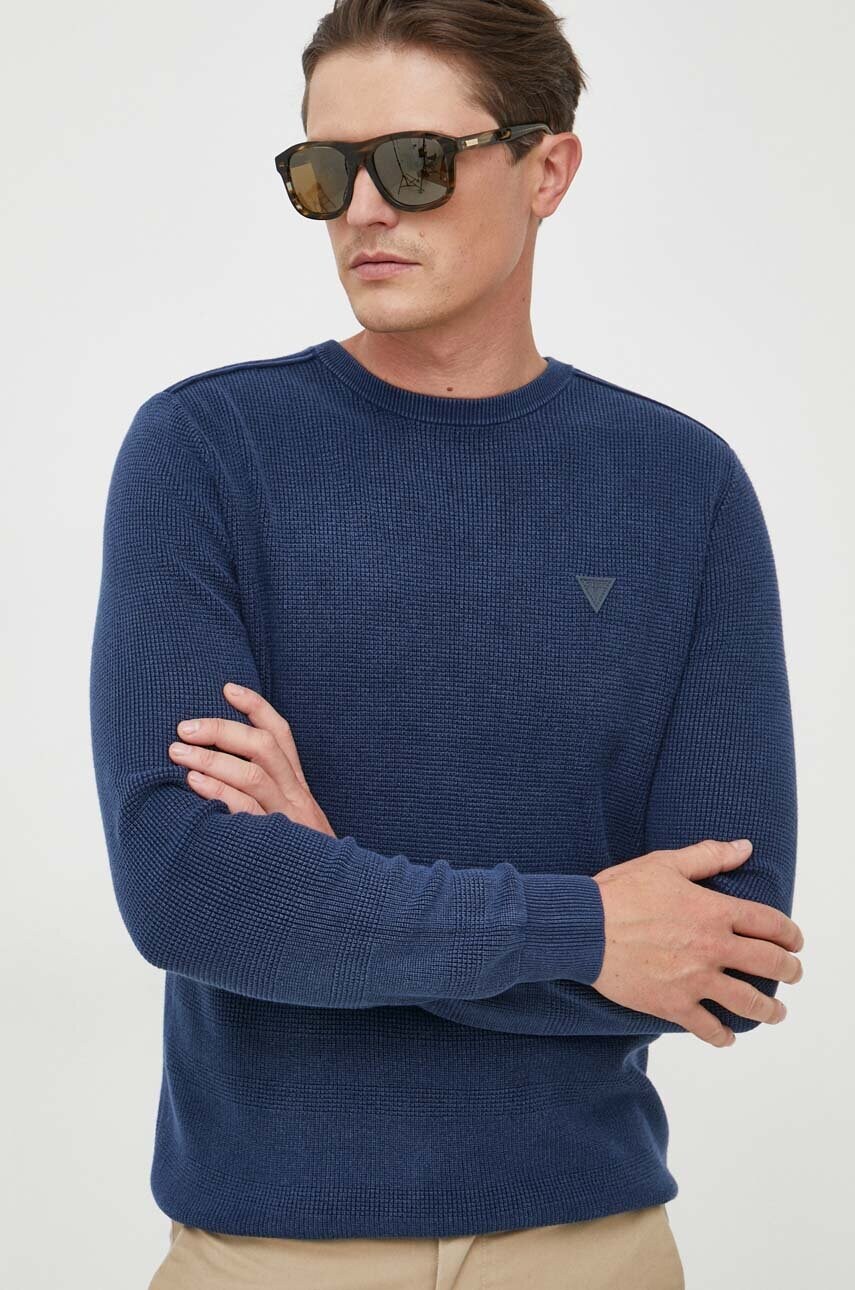 

Светр Guess чоловічий колір синій