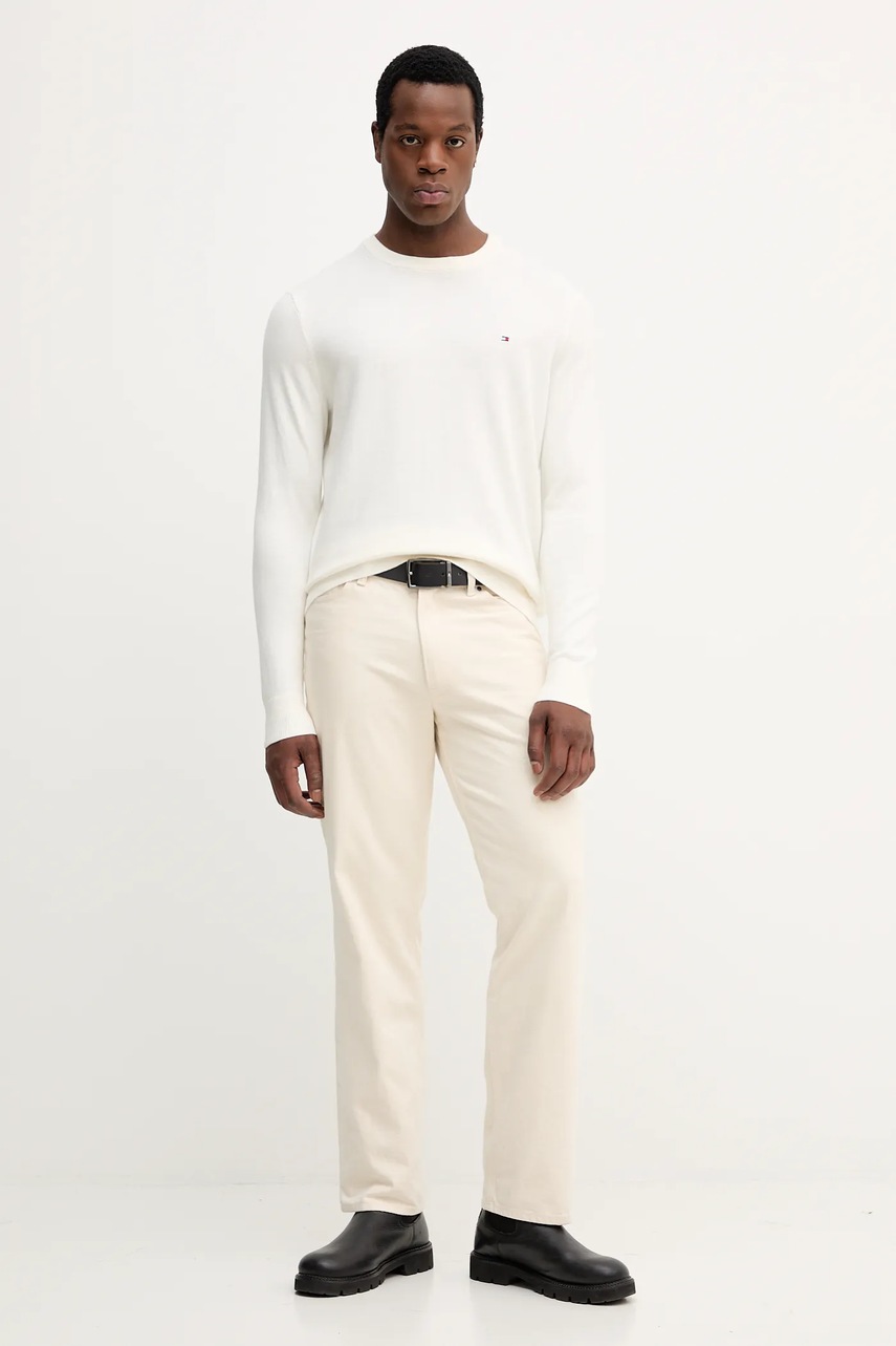 Свитер с примесью кашемира Tommy Hilfiger цвет красный лёгкое