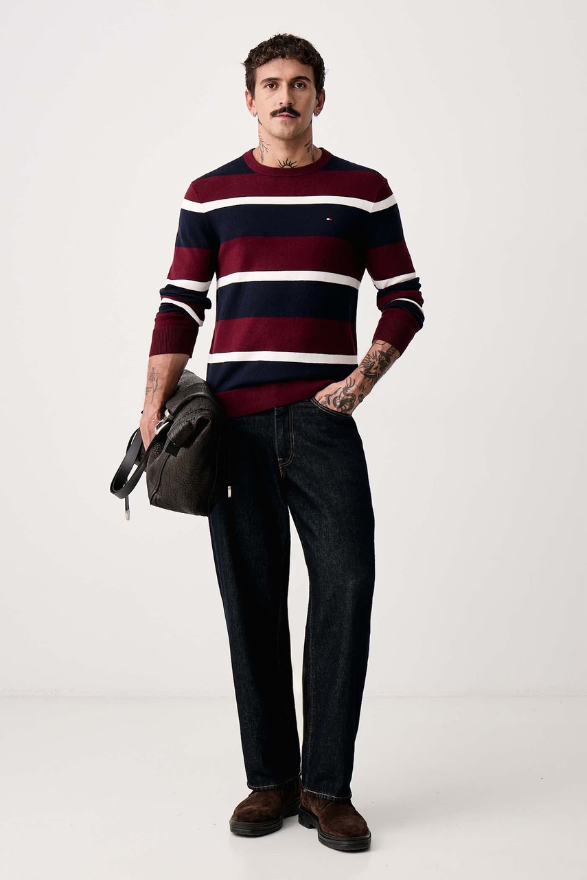 Tommy Hilfiger  пуловер мъжки с добавен кашмир