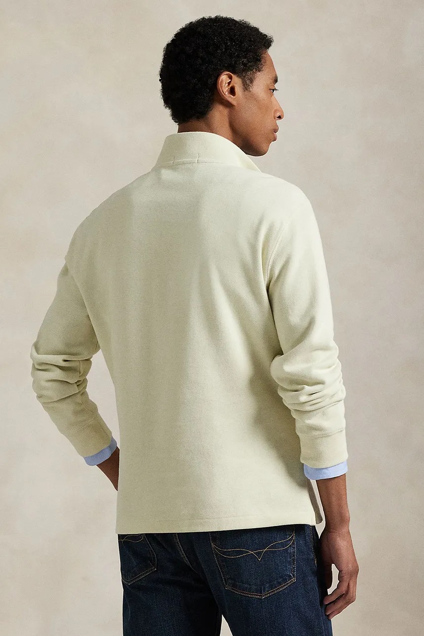 Хлопковая кофта Polo Ralph Lauren цвет серый  710671929