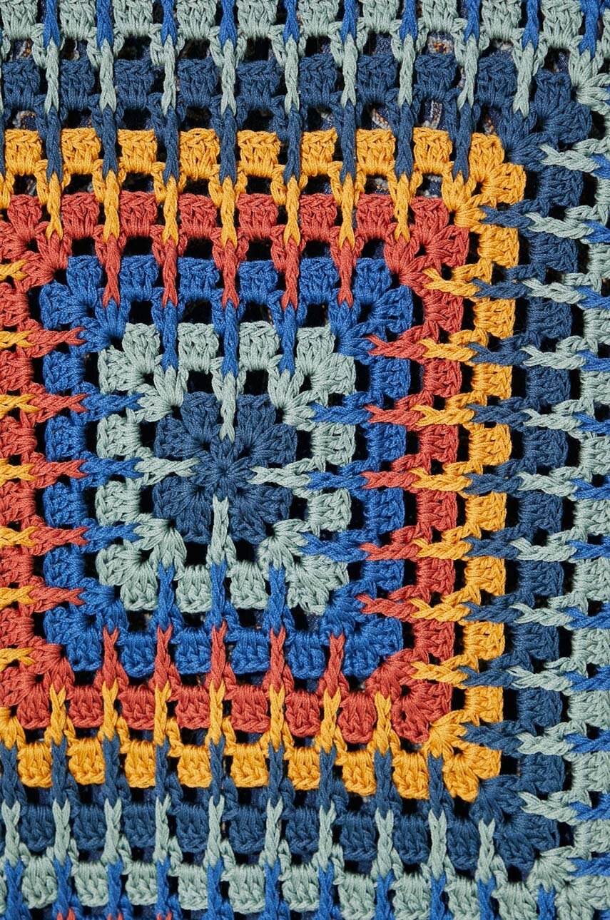 Βαμβακερή ζακέτα Corridor Sunburst Cardigan χρώμα: πορτοκαλί, SW0109 φωτογραφία