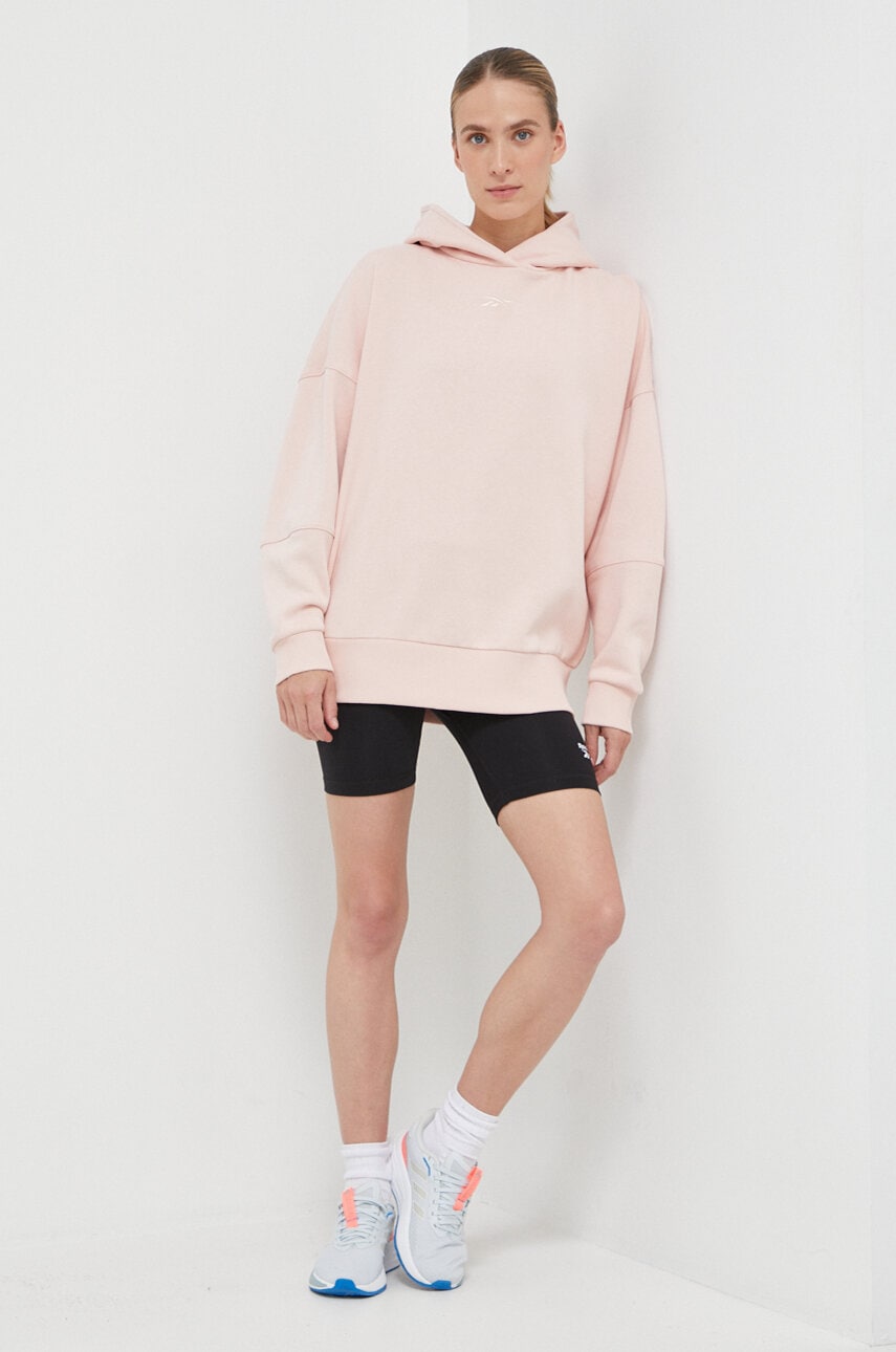 Σορτς Reebok IDENTITY χρώμα: μαύρο 100037535 φωτογραφία