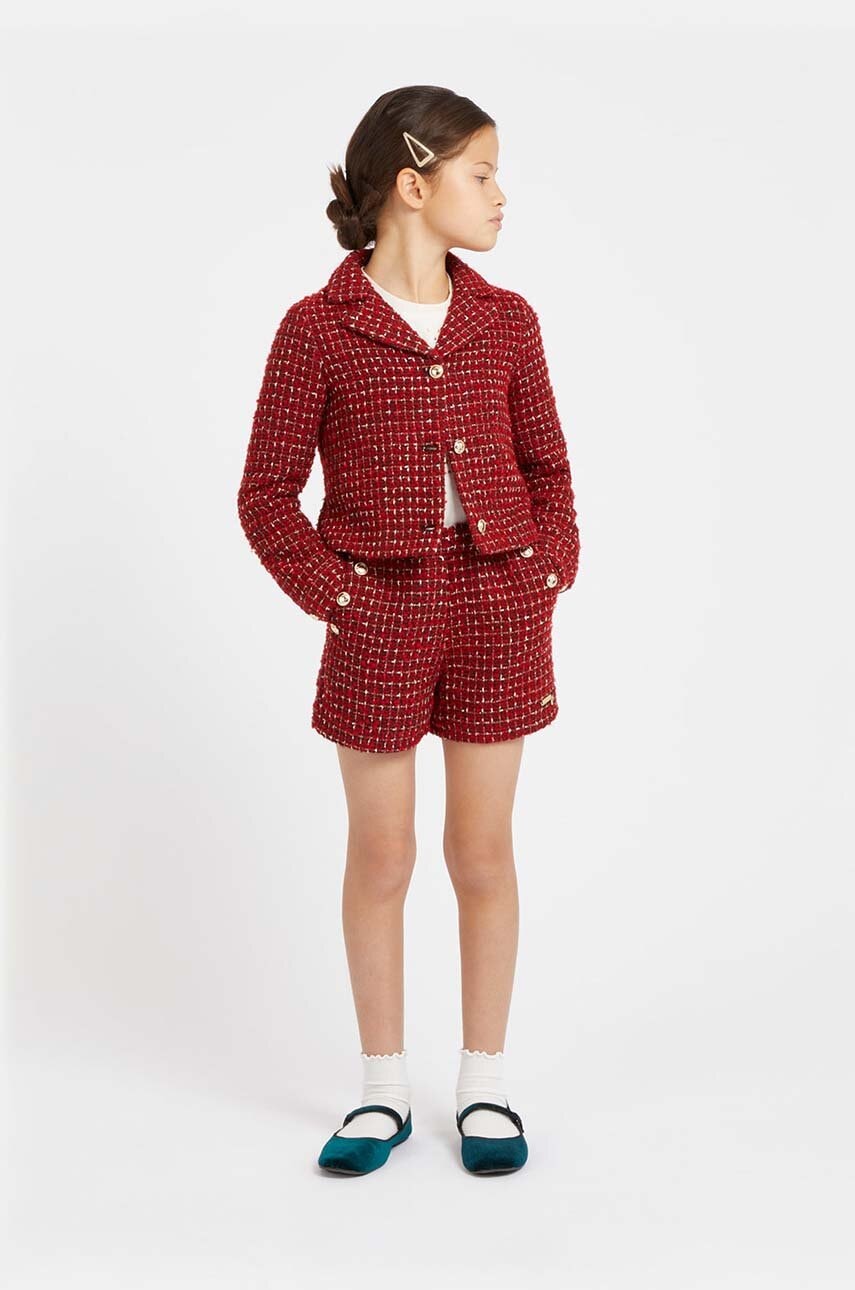 Детские шорты Guess цвет красный с узором в Луцке Детские шорты Guess цвет красный с узором в Луцке