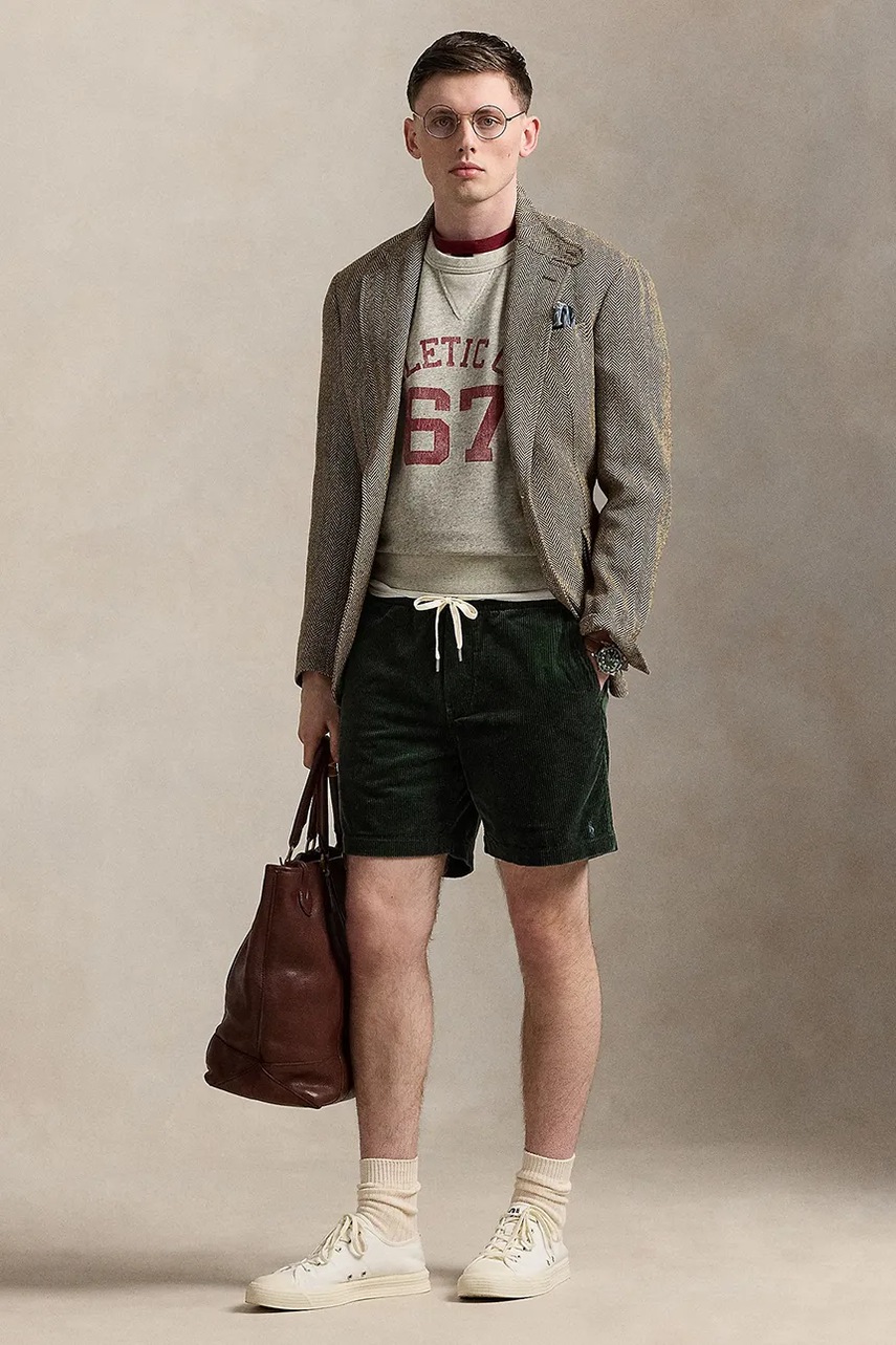 

Джинсов къс панталон Polo Ralph Lauren в тъмносиньо 710800214, Зелен