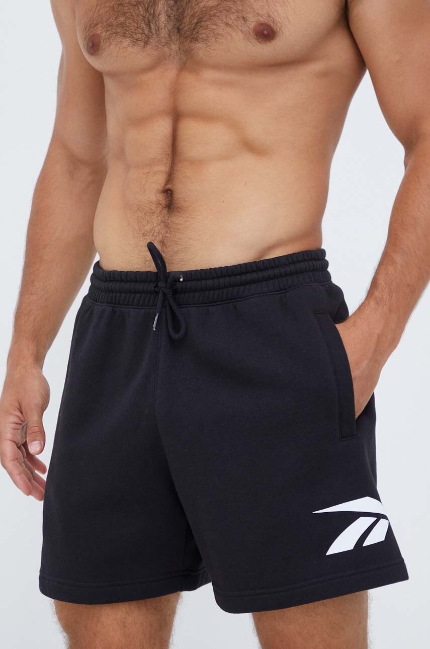 Reebok Classic Pantaloni Scurti Barbati, Culoarea Negru