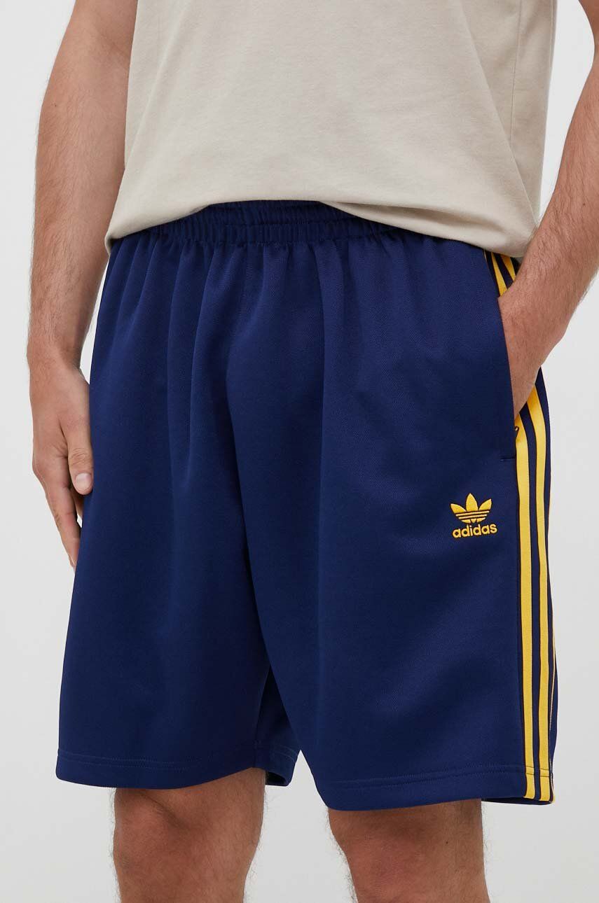 Adidas Originals Pantaloni Scurti Barbati, Culoarea Albastru Marin