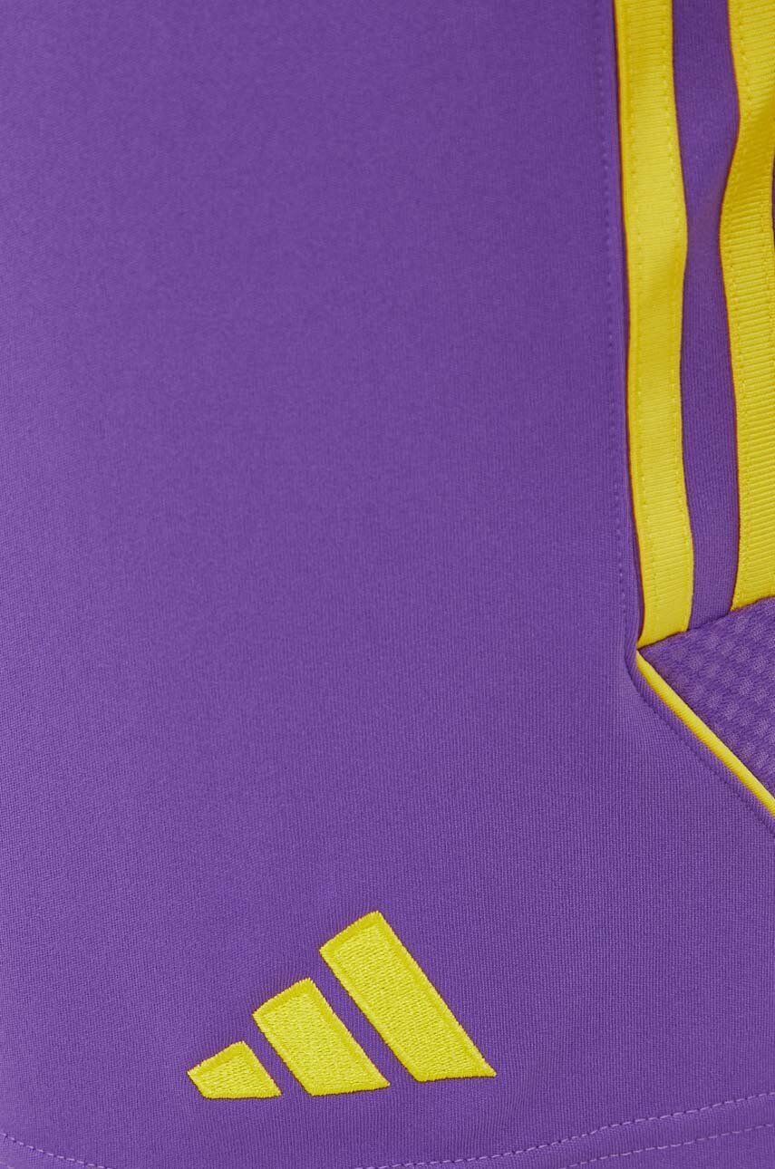 Adidas Performance Pantaloni Scurți De Antrenament Tiro 23 Culoarea Violet