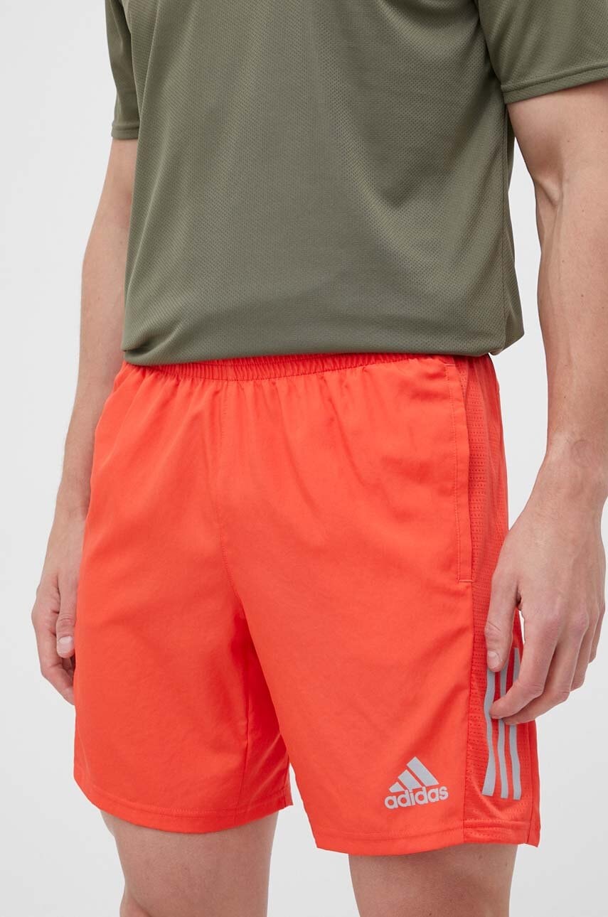 Adidas Performance Pantaloni Scurti De Alergare Own The Run Culoarea Rosu