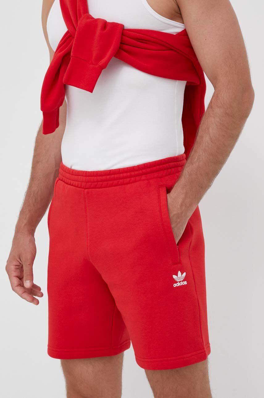 Adidas Originals Pantaloni Scurti Barbati, Culoarea Rosu
