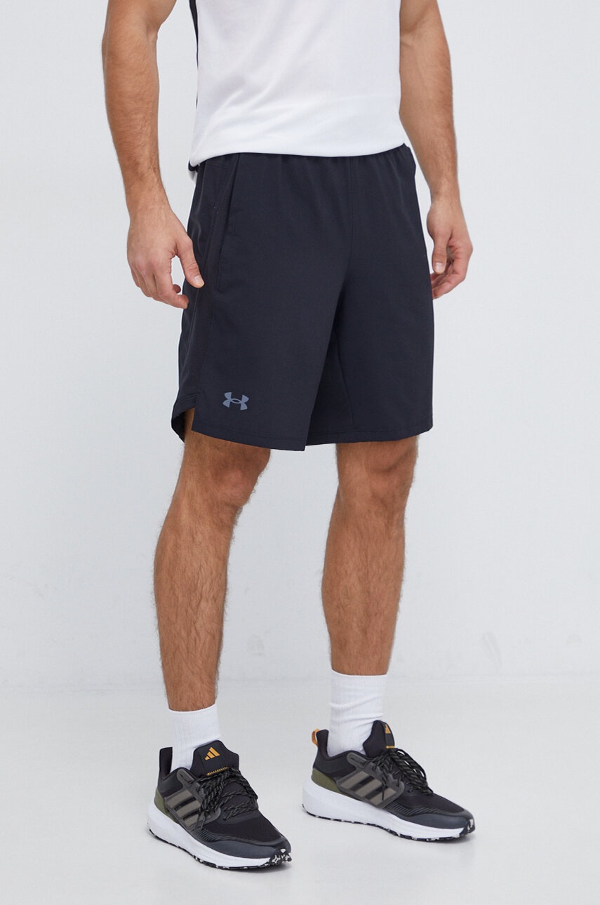 

Шорти для бігу Under Armour Launch колір чорний