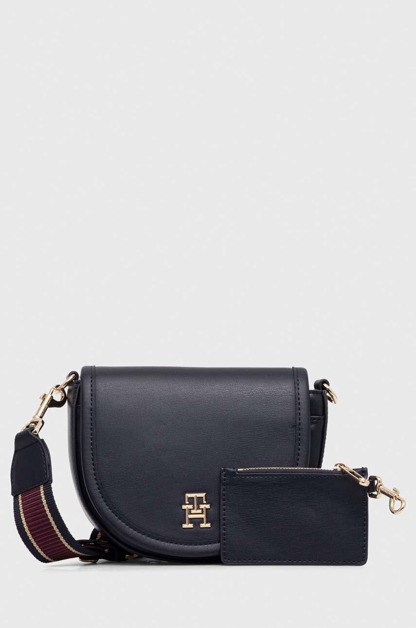 

Чанта Tommy Hilfiger в тъмносиньо, Тъмносин