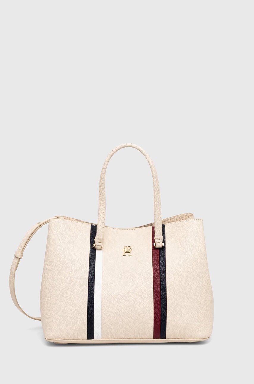 

Сумочка Tommy Hilfiger колір бежевий
