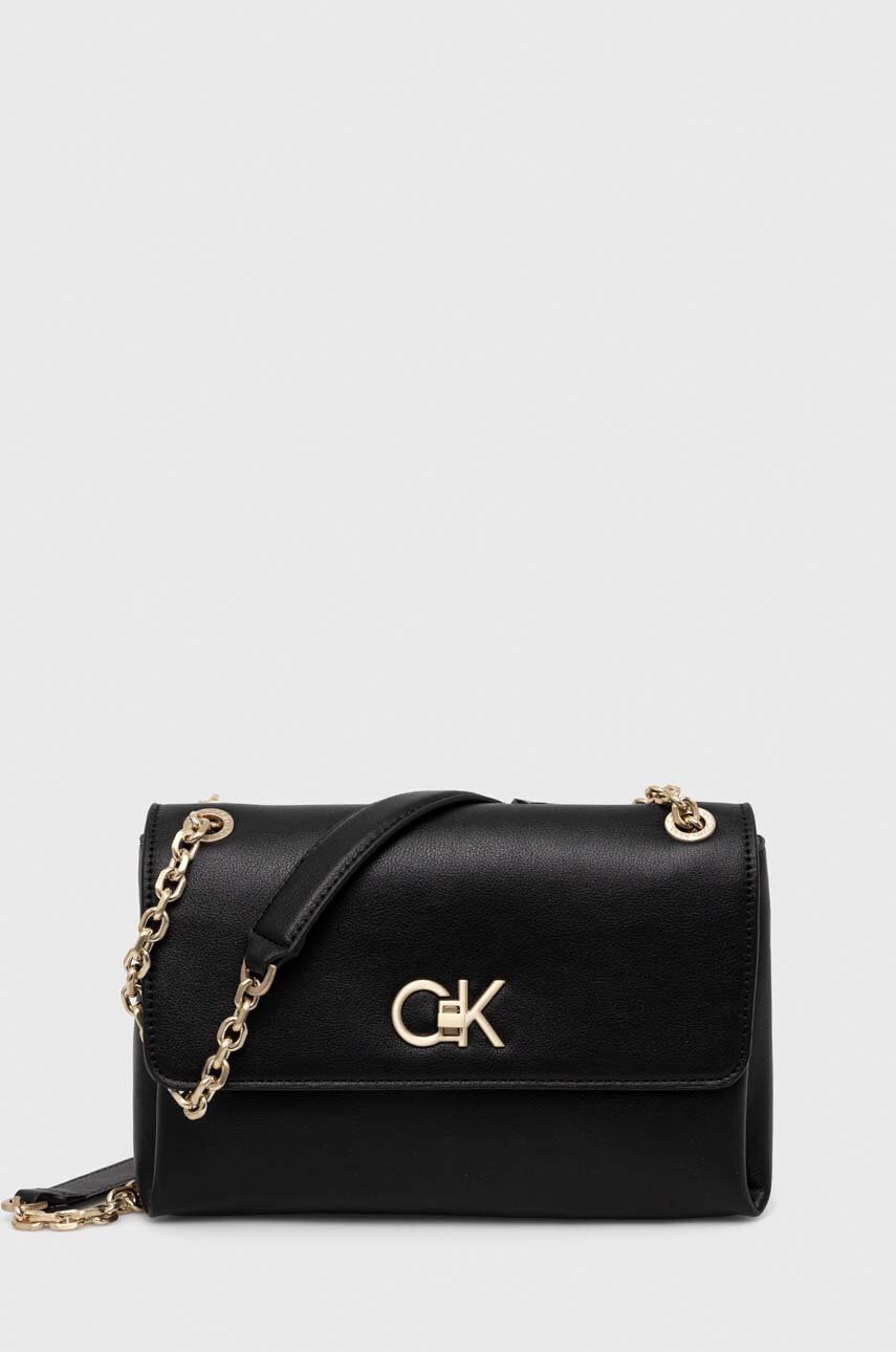 

Чанта Calvin Klein в черно, Черен