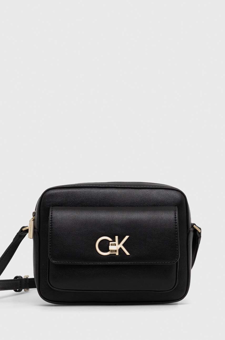 

Чанта Calvin Klein в черно, Черен