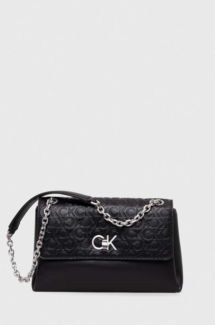 

Чанта Calvin Klein в черно, Черен