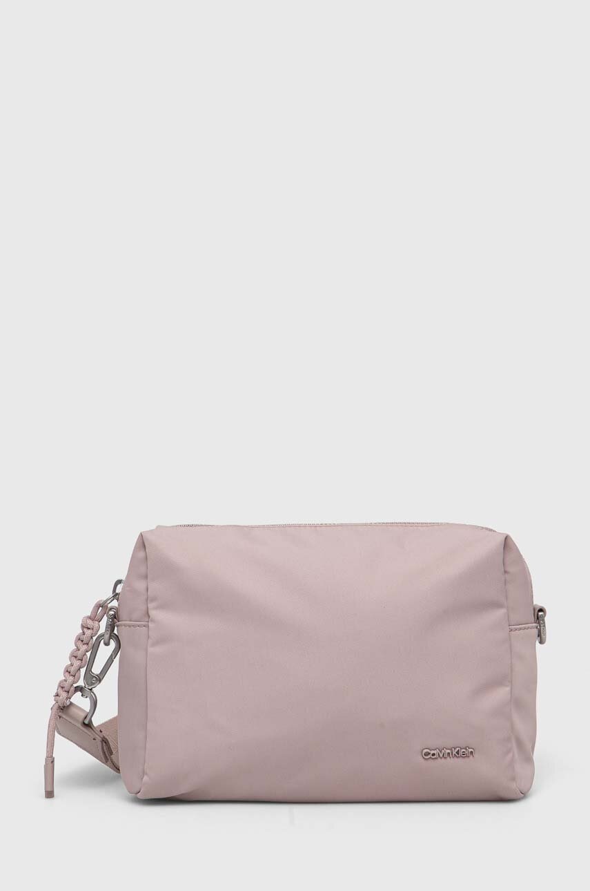 

Чанта Calvin Klein в розово, Розов