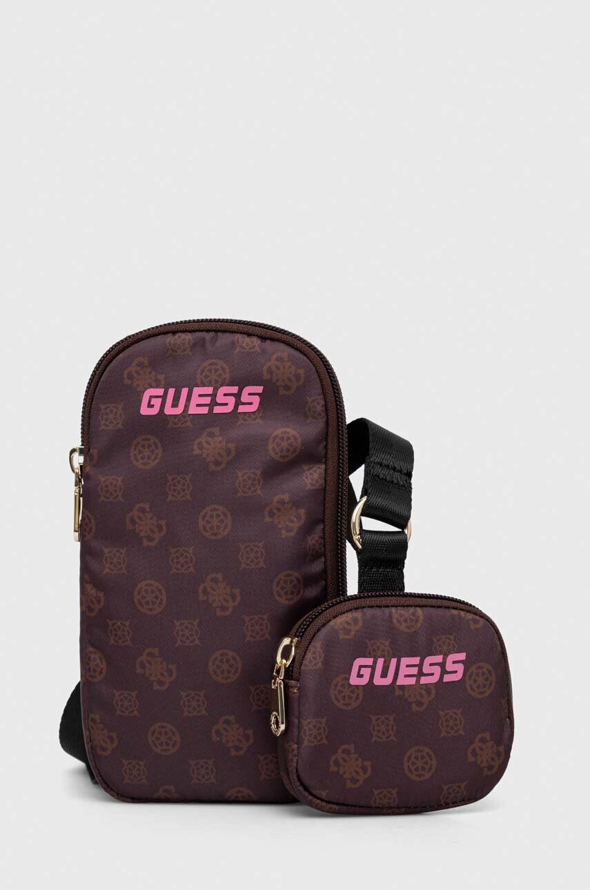 

Чохол для телефону Guess колір коричневий