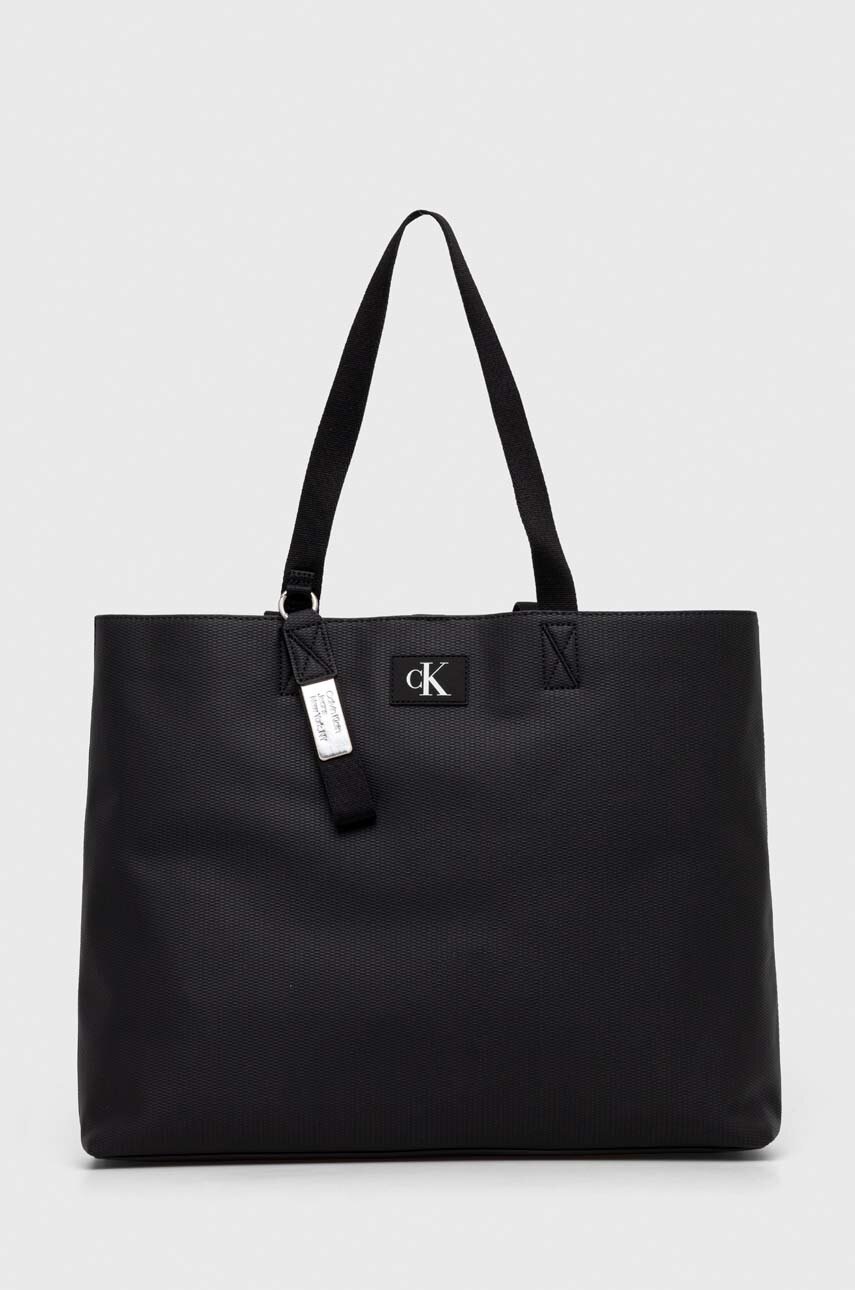 

Чанта Calvin Klein Jeans в черно, Черен