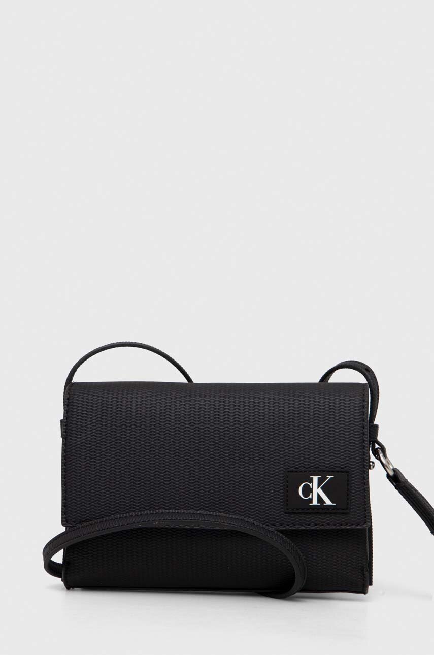 

Чанта Calvin Klein Jeans в черно, Черен