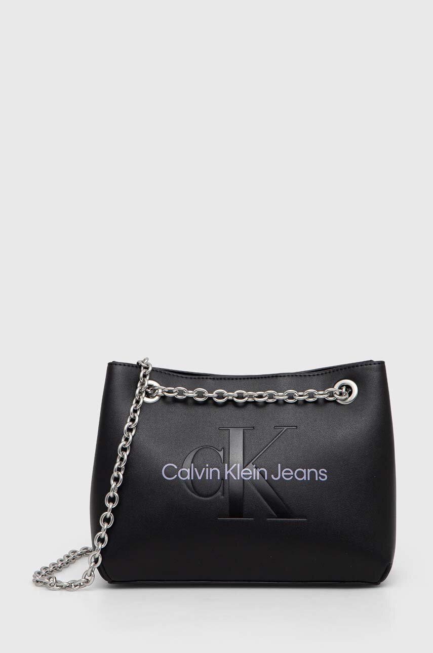 

Чанта Calvin Klein Jeans в черно, Черен