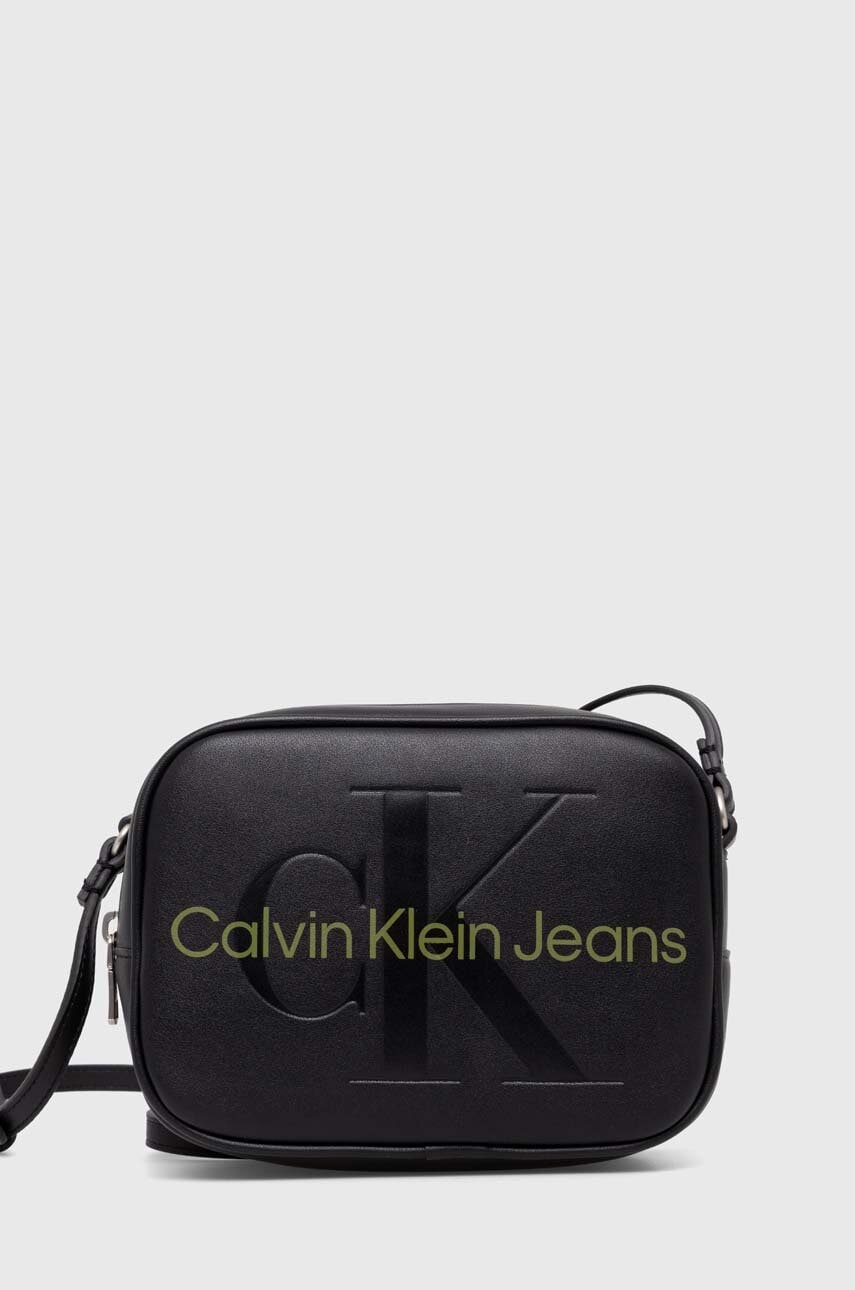 

Чанта Calvin Klein Jeans в черно K60K610275, Черен