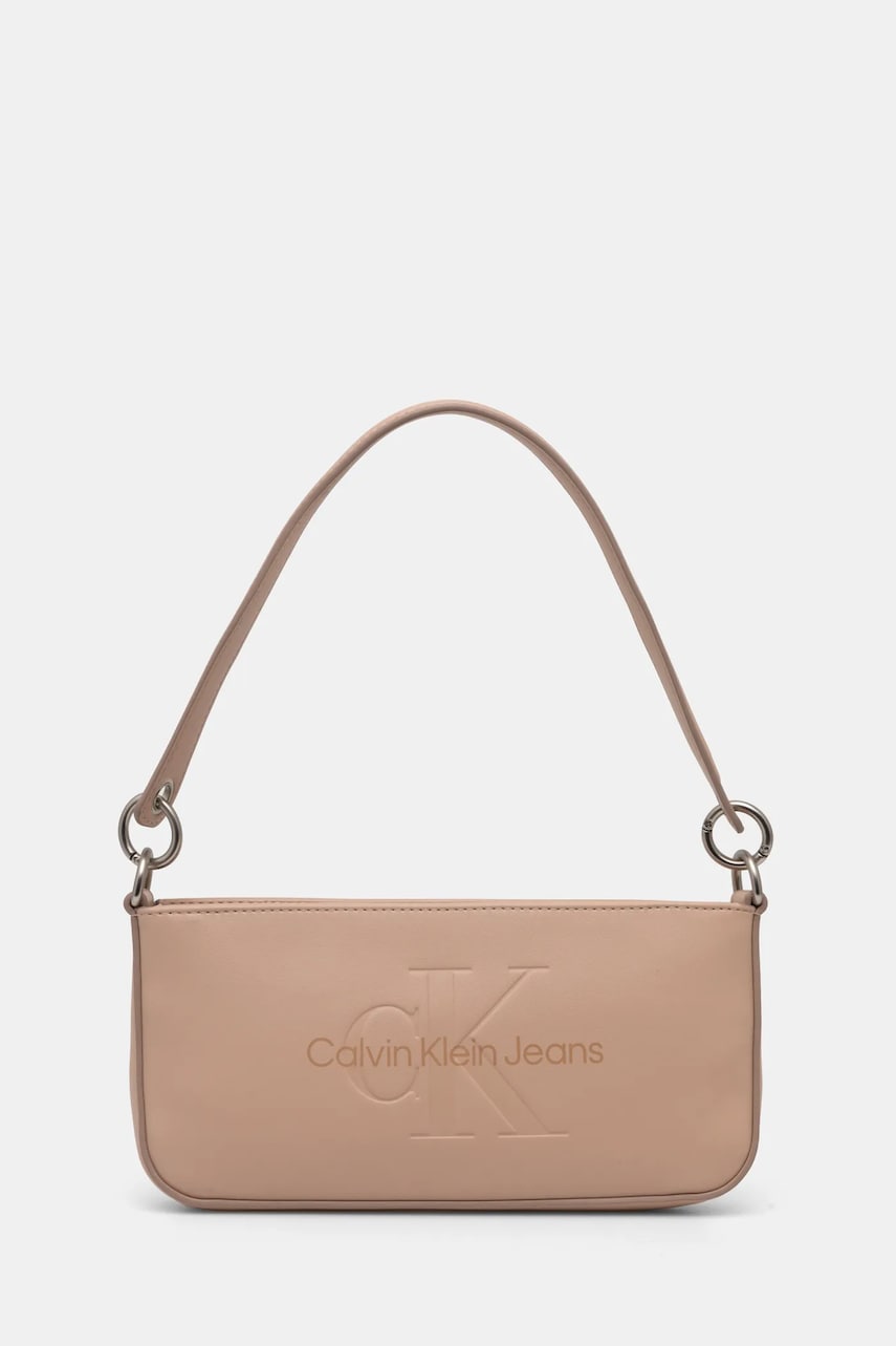 Levně Kabelka Calvin Klein Jeans růžová barva, K60K610679