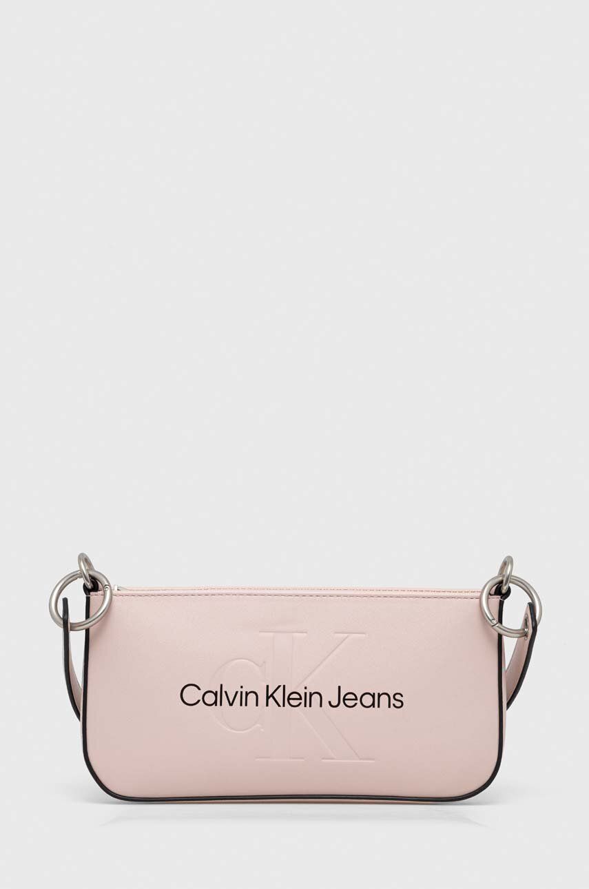 Levně Kabelka Calvin Klein Jeans černá barva, K60K610679