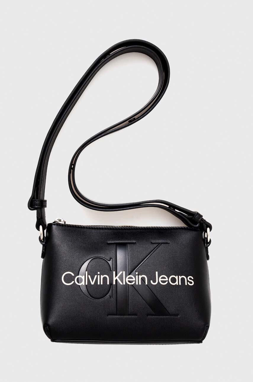 

Чанта Calvin Klein Jeans в черно, Черен