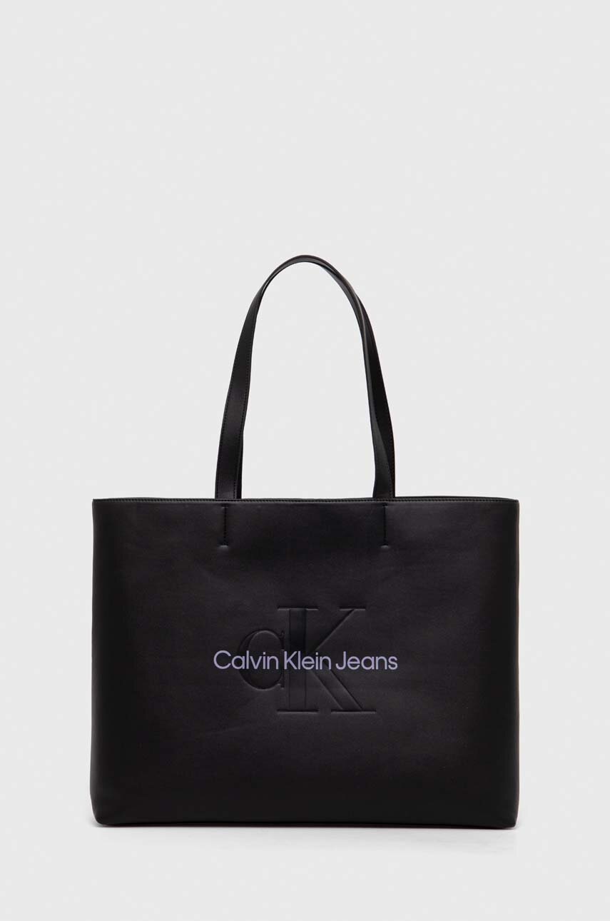 

Чанта Calvin Klein Jeans в черно, Черен