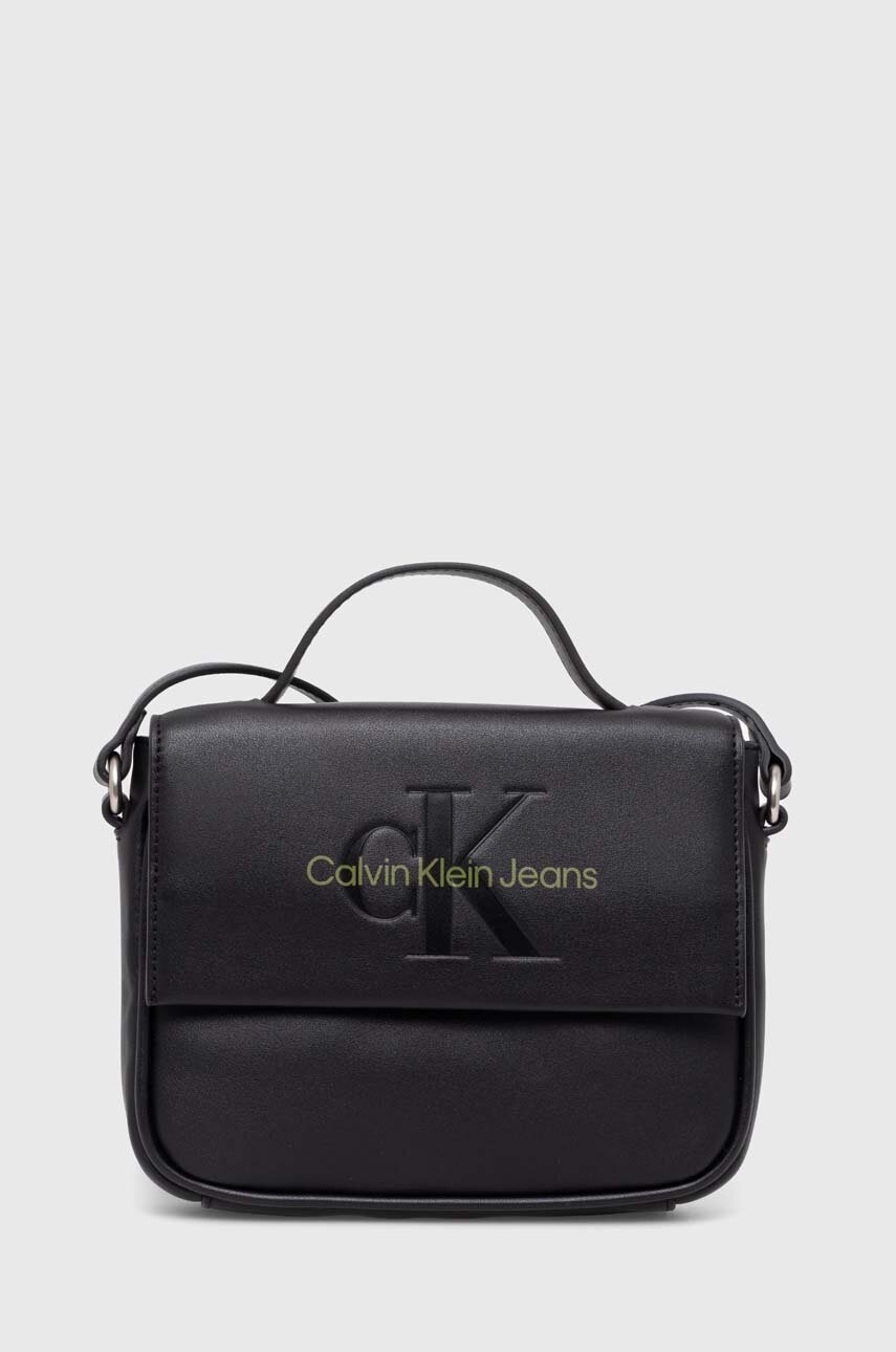 

Чанта Calvin Klein Jeans в черно K60K610829, Черен
