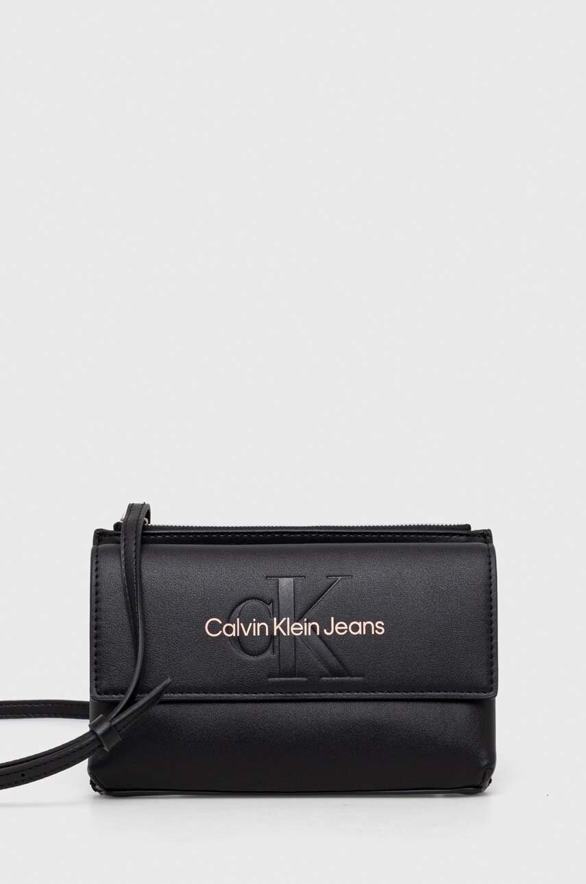

Чанта Calvin Klein Jeans в черно, Черен