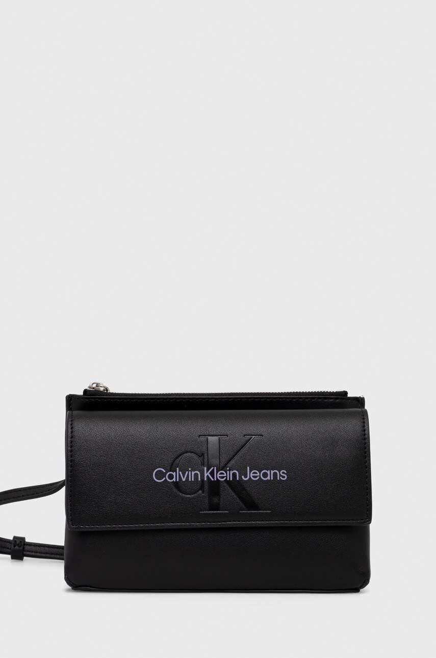 

Чанта Calvin Klein Jeans в черно, Черен