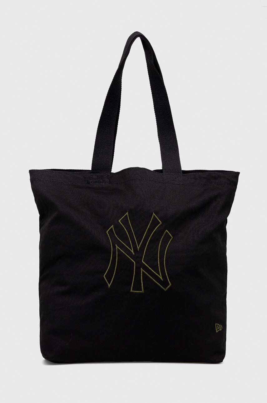 New Era poseta culoarea negru, NEW YORK YANKEES accesorii 2023-09-21