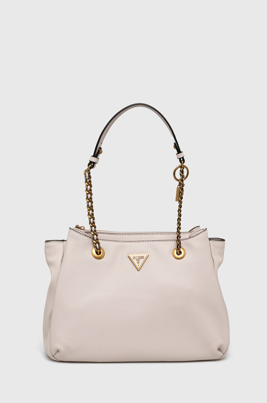 

Сумочка Guess колір бежевий