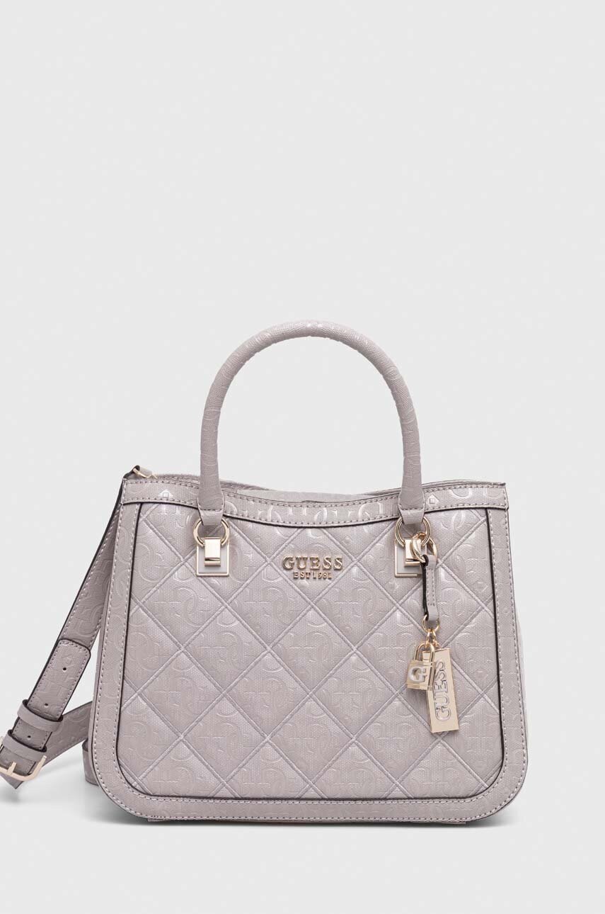 

Чанта Guess в сиво, Сив