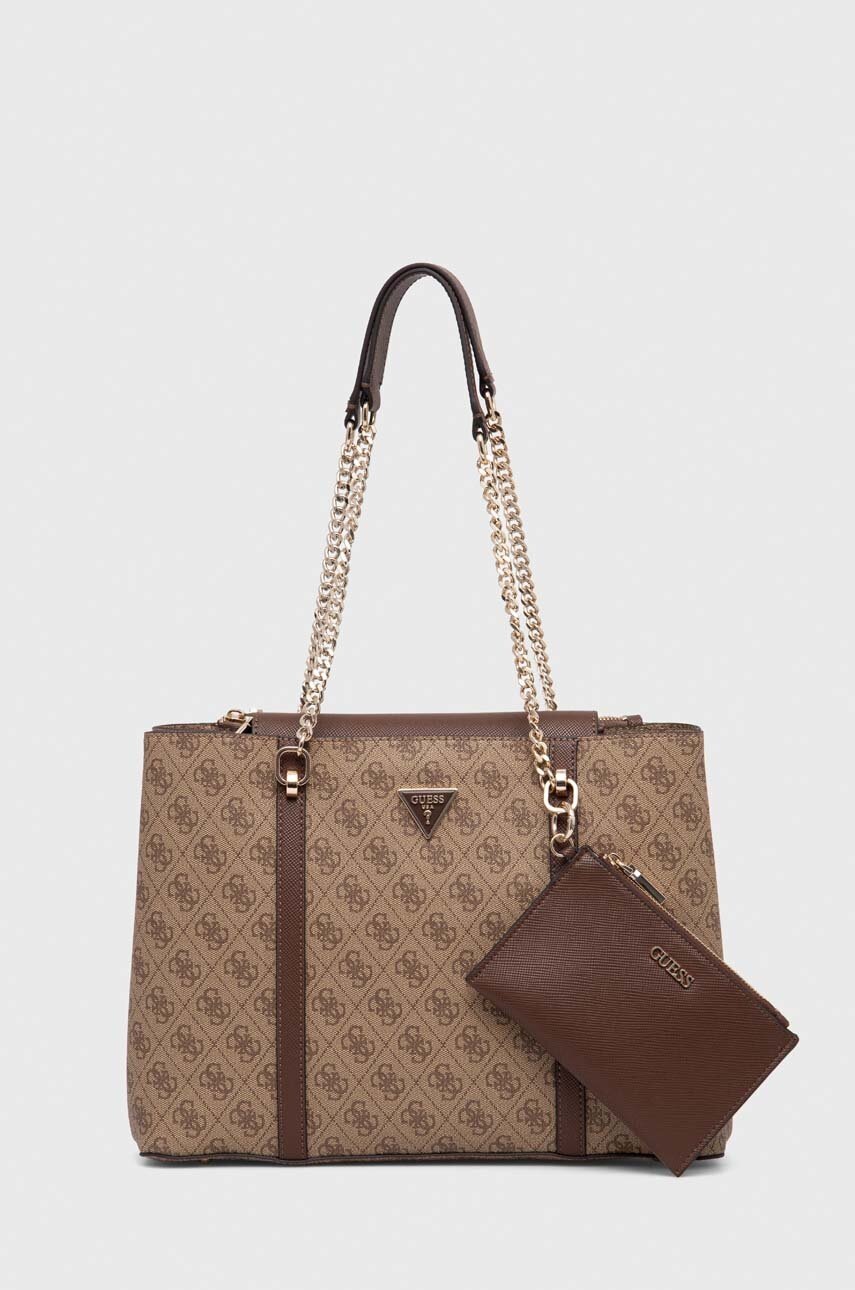 

Чанта Guess в кафяво, Кафяв