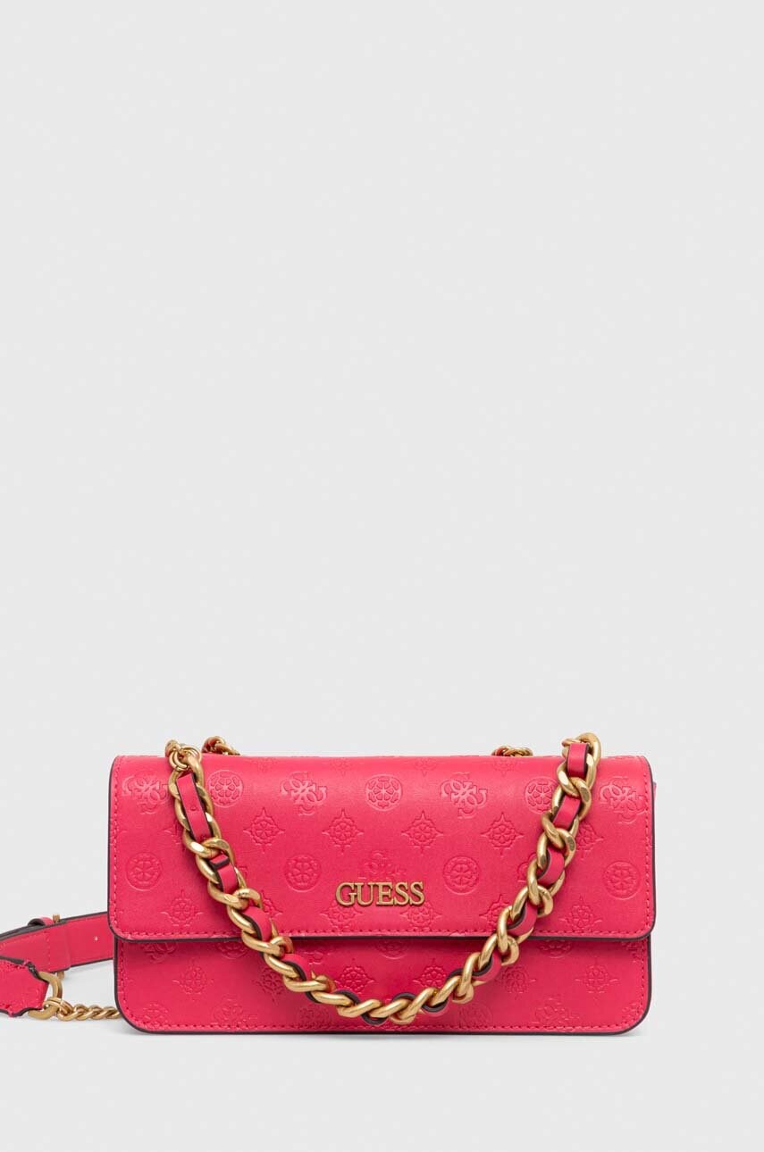 

Сумочка Guess цвет розовый