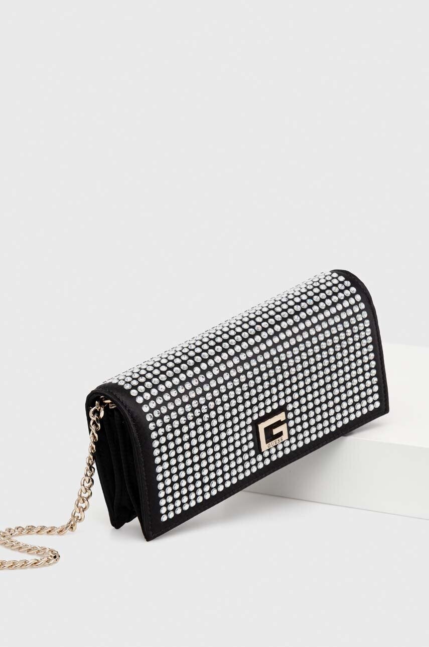 

Чанта Guess в черно, Черен