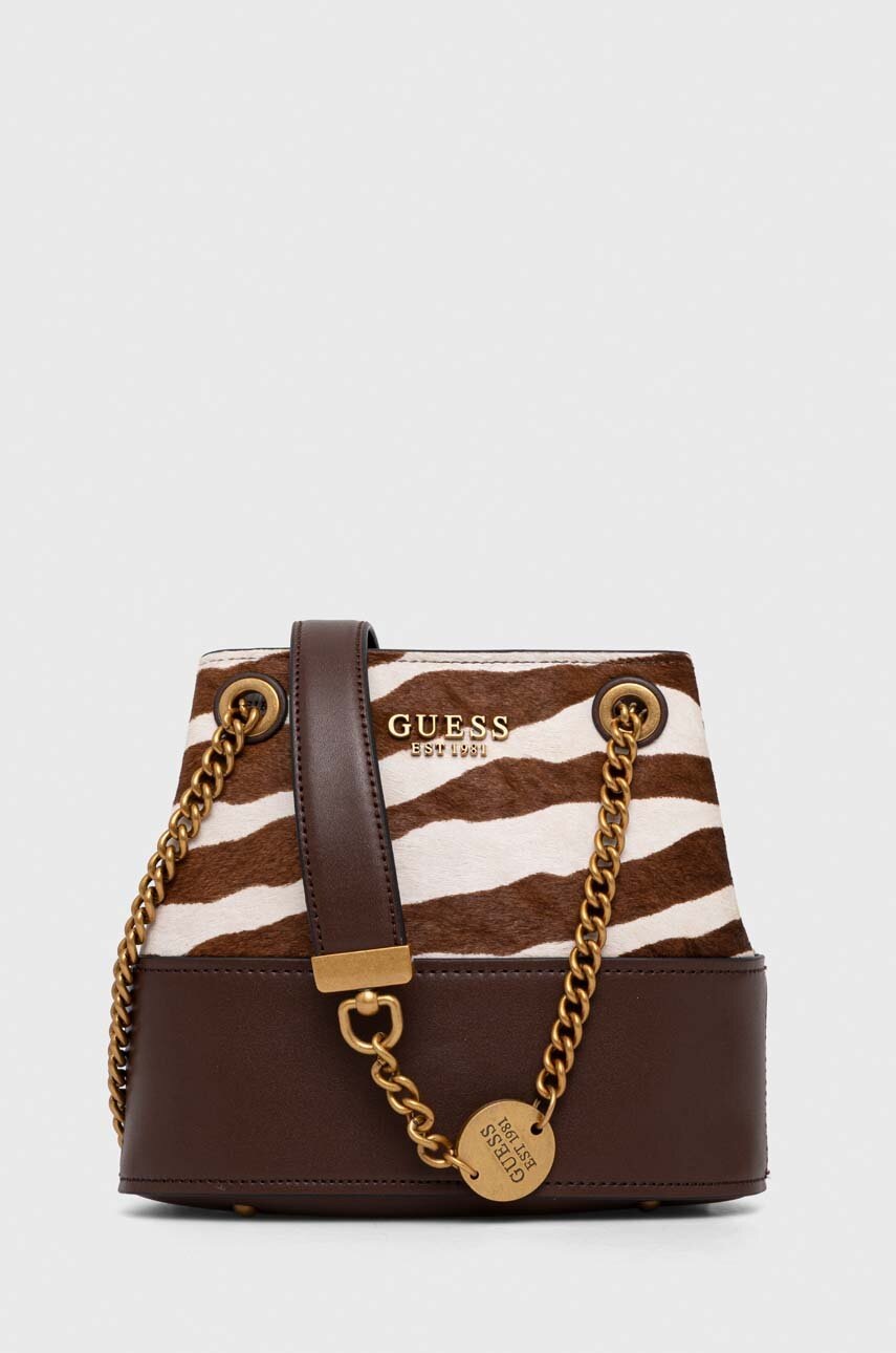 

Сумочка Guess колір коричневий