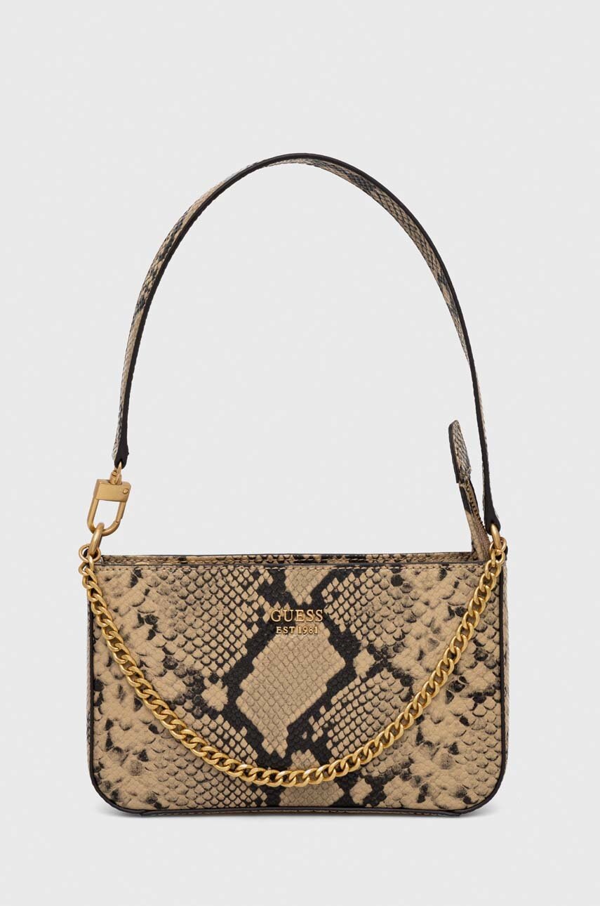 

Сумочка Guess колір бежевий