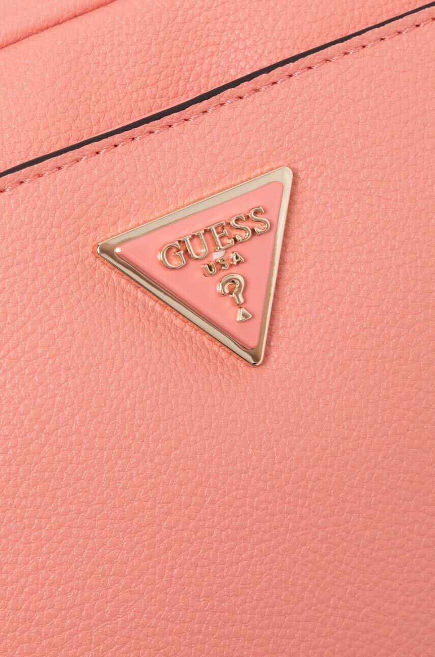 Τσάντα Guess MERIDIAN χρώμα: πορτοκαλί, HWBG87 78140 φωτογραφία