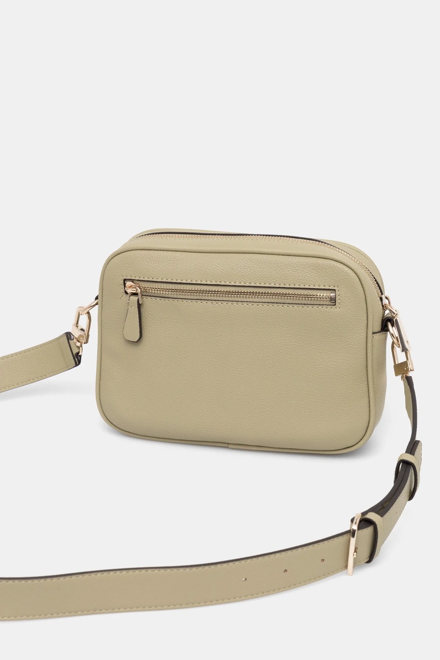 Τσάντα Guess MERIDIAN χρώμα: πράσινο, HWBG87 78140 φωτογραφία